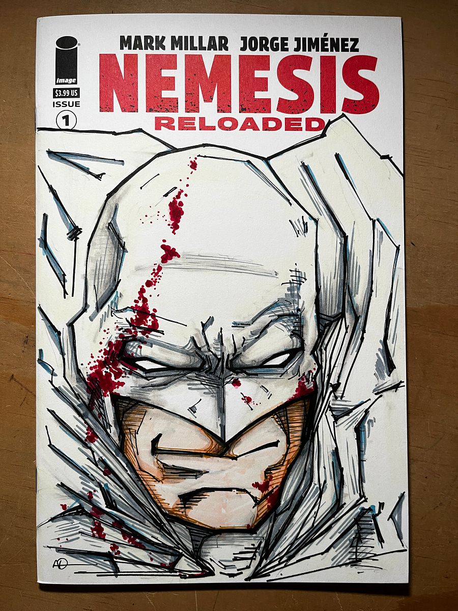 Blank Sketch Variant: Nemesis Reloaded #1 (2023) product image (1)