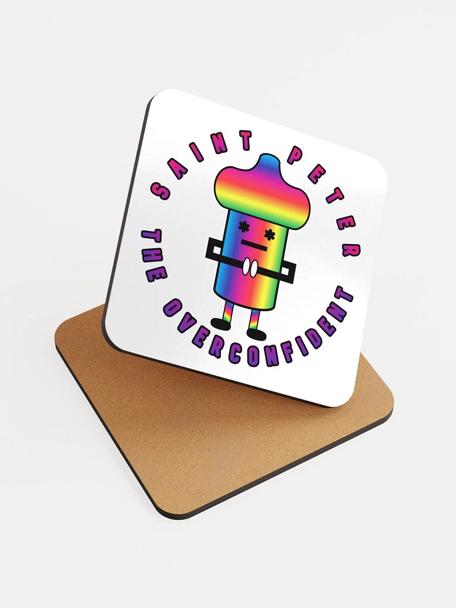 Saint Peter Glossed Cork Coaster product image (6)