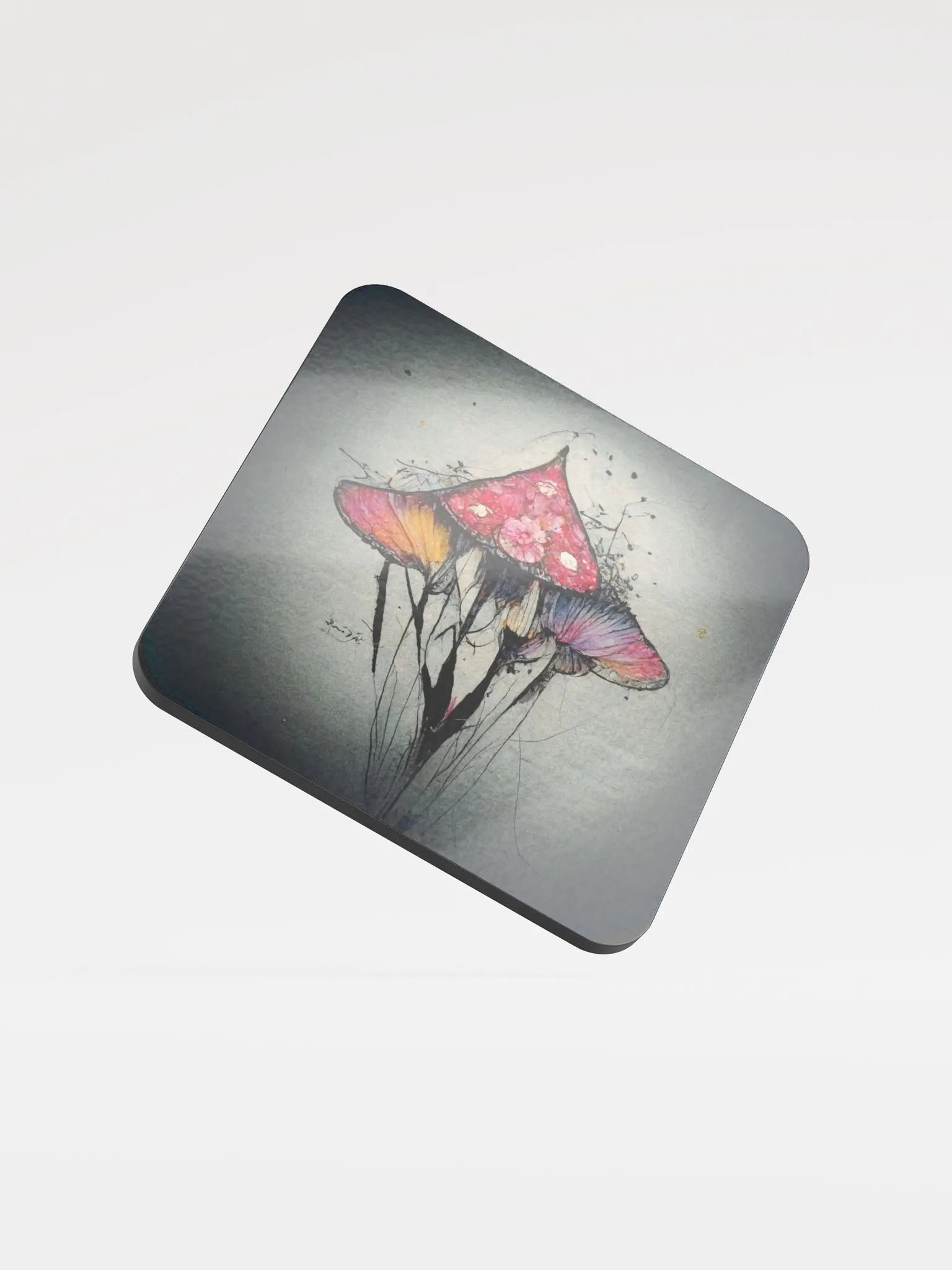 Vibrant Mushroom Dreams Coaster product image (1)