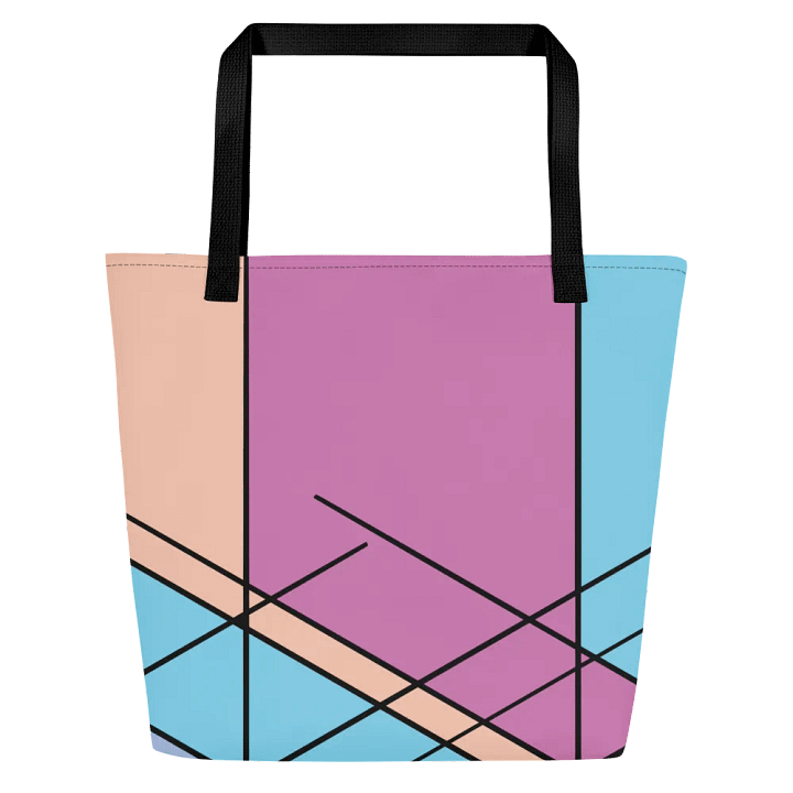 Vibrant Geometric Colorful Design All-Over Tote Bag product image (1)