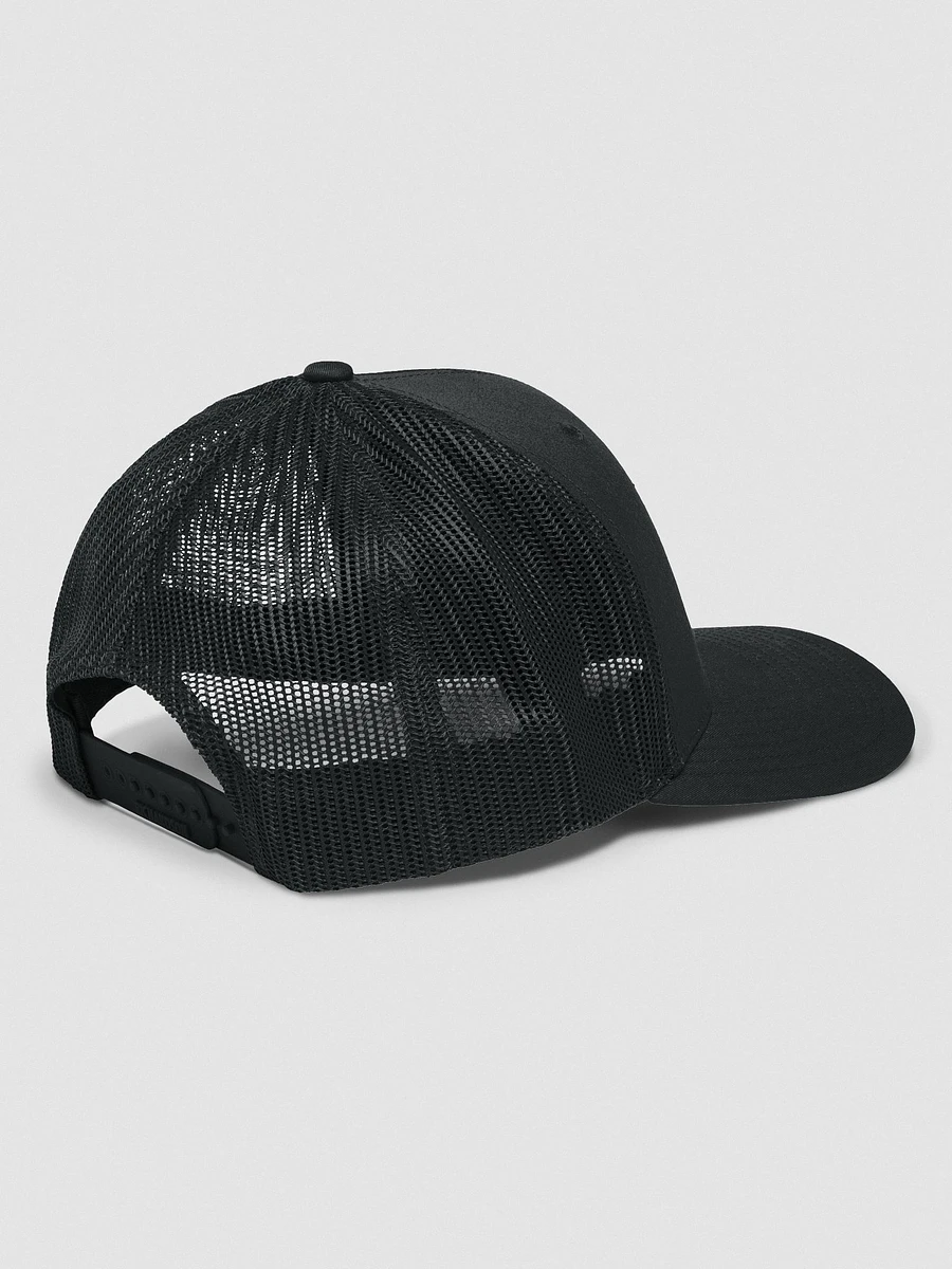 IVREAL Trucker Hat Black Embroidered Logo product image (17)