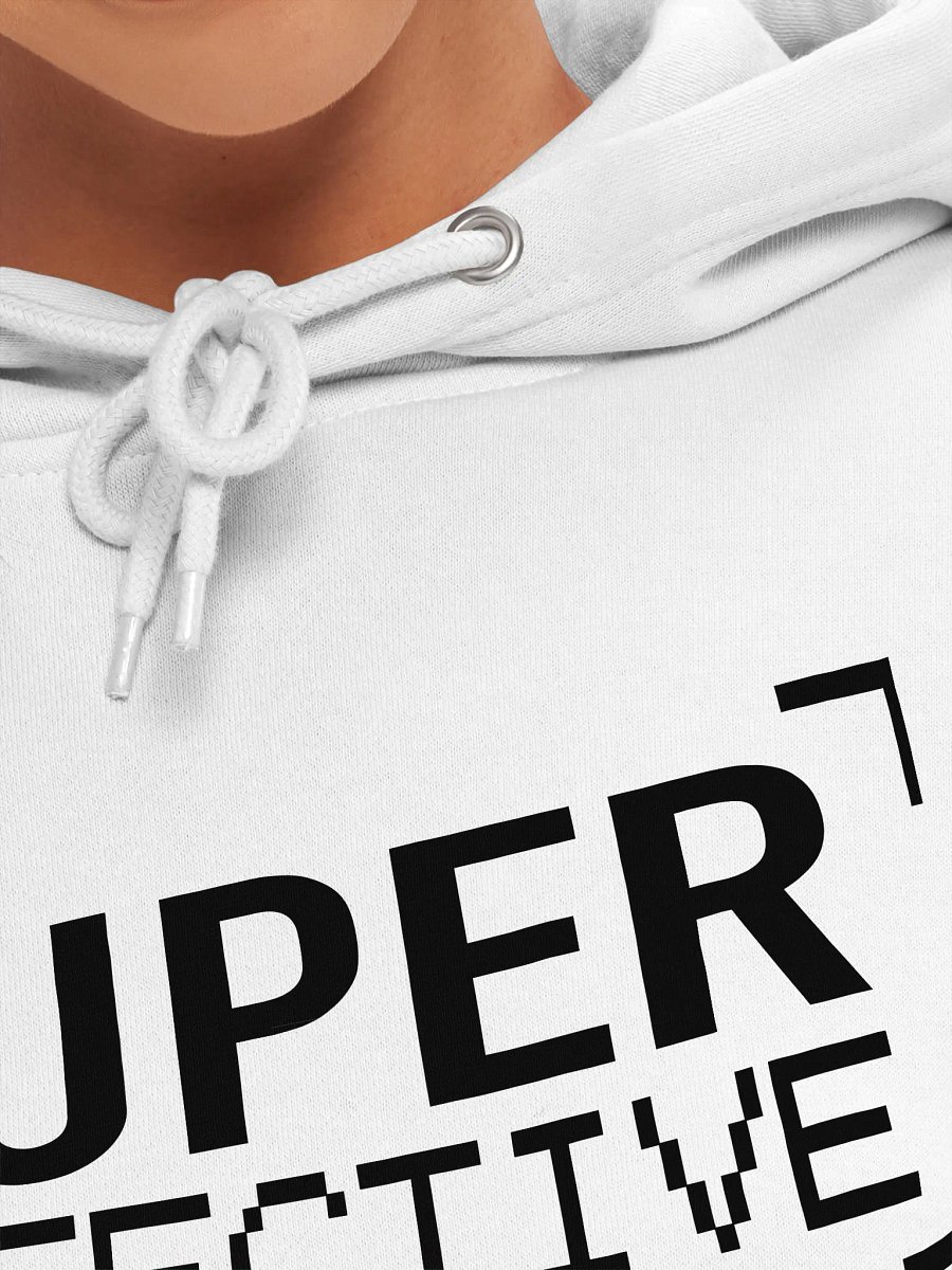 Super Effective Hoodie (White) product image (7)