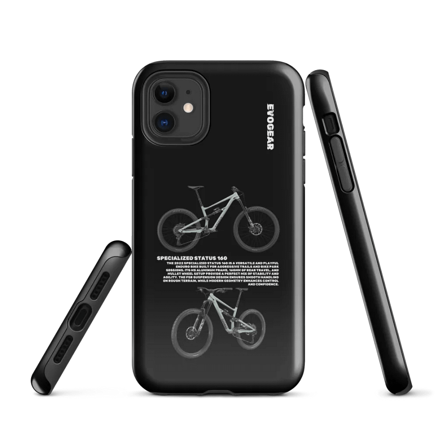 Black Specialized Status 160 iPhone Case product image (1)