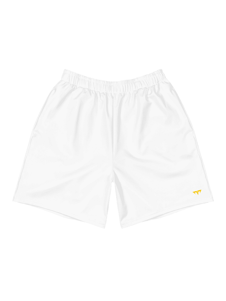 Men's Activewear - Shorts White - Printed Gold Logo product image (1)