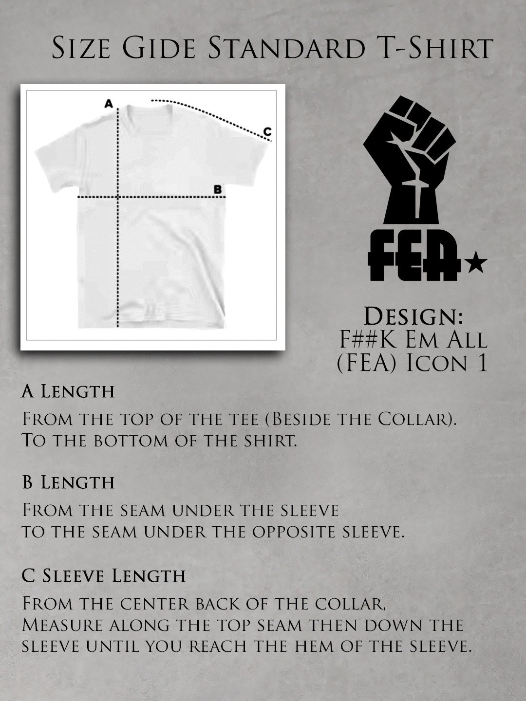 FEA - Fist T - DIRECT Shipping product image (6)