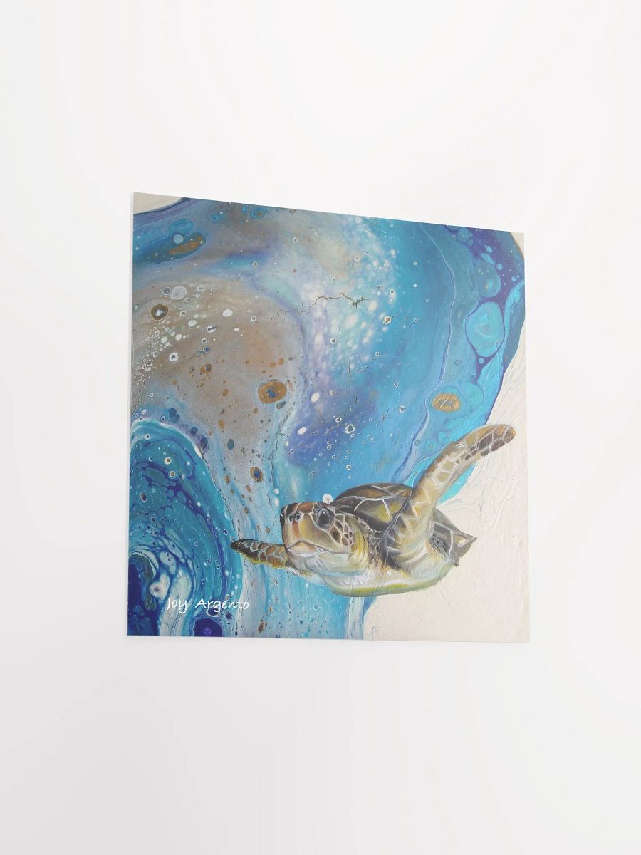 Sea Turtle Blue Print product image (5)
