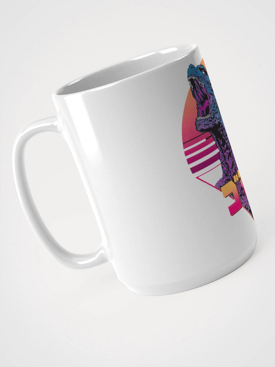 Synthwave Godzilla Mug product image (3)