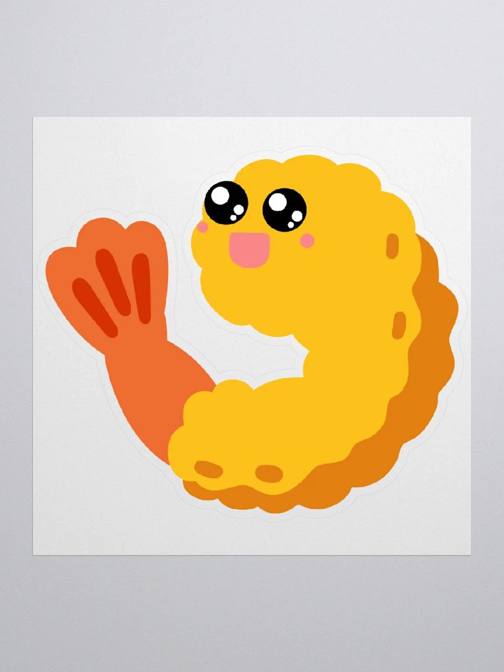 Shrimpy Logo Sticker product image (1)