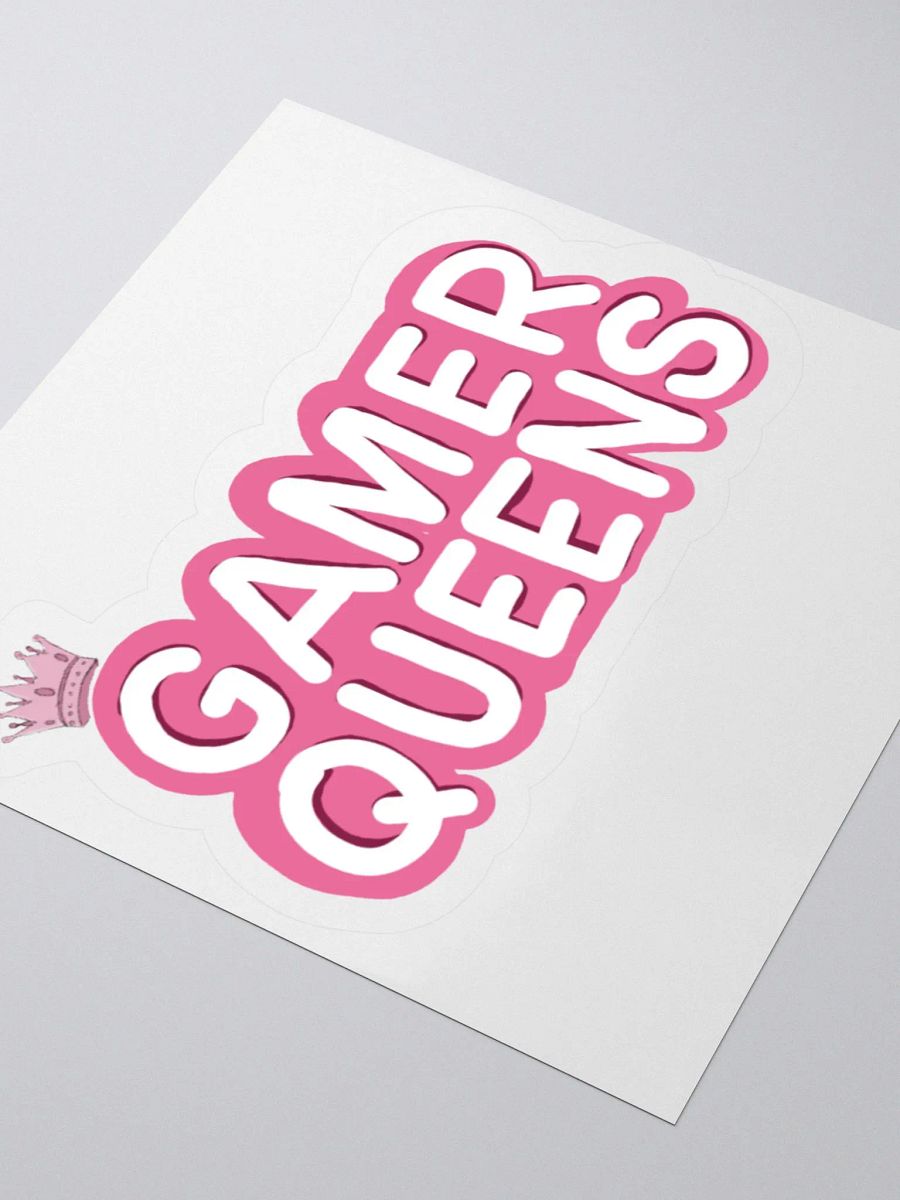 GAMER QUEENS simple sticker product image (3)