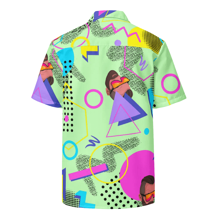 Rad Vibes Short Sleeve Hawaiian Button up product image (2)