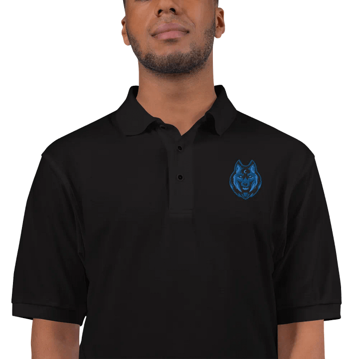 Lunar Wolf Polo Shirt product image (14)