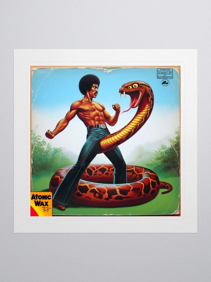 Kung Fu D*ck The Sticker product image (2)