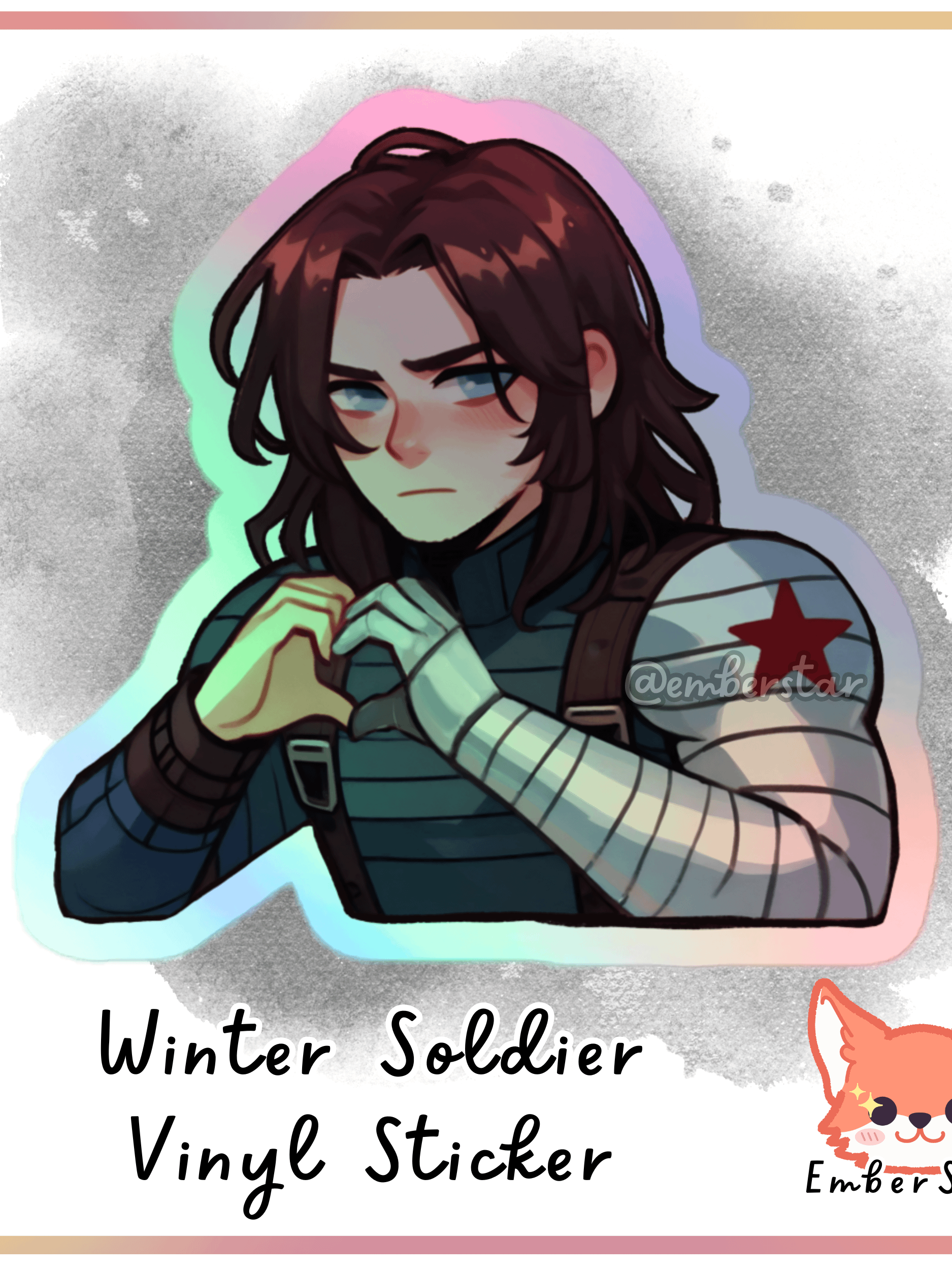 Winter Soldier Sticker product image (8)