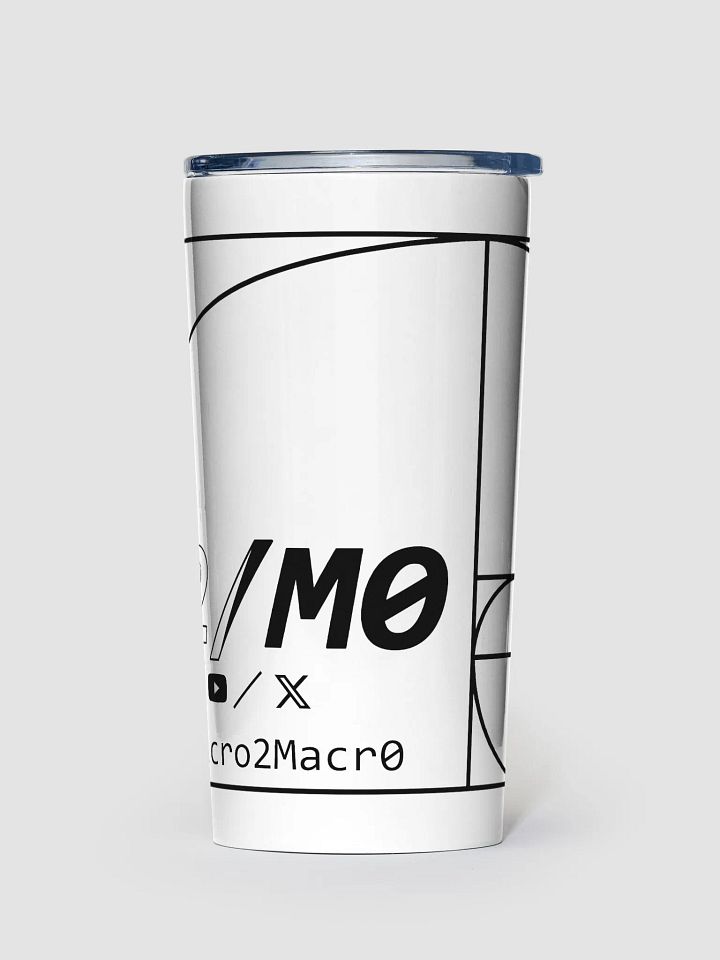 M2/M0 Logo Playful Stainless Steel Tumbler product image (1)