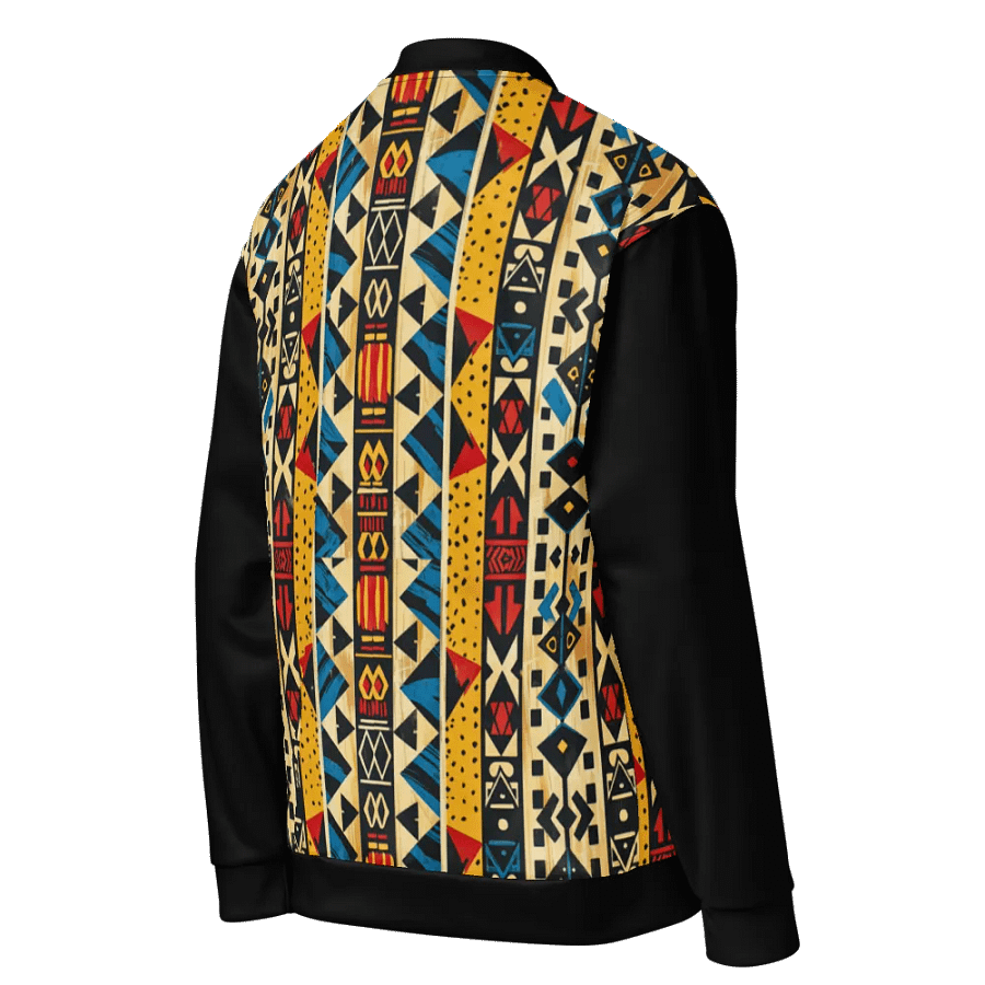 African Geometric Vibrance Bomber Jacket product image (5)