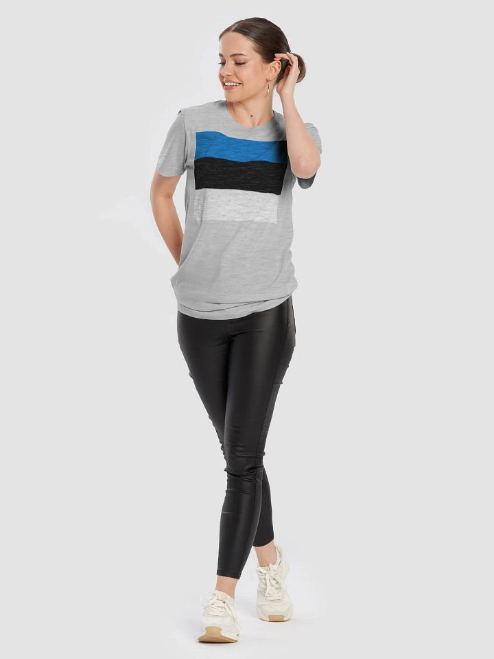 Exclusive Unisex Estonia Flag Graphic Tee by Graphic Grove product image (1)