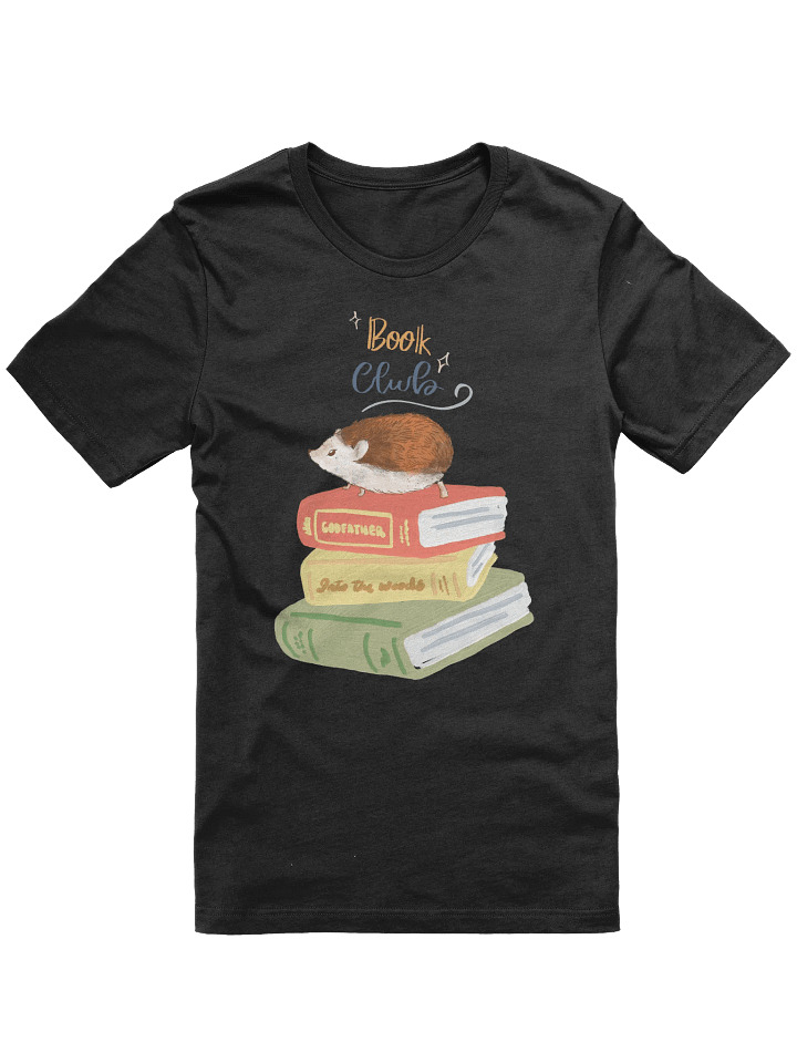 Hedgehog Book Club T-Shirt product image (26)