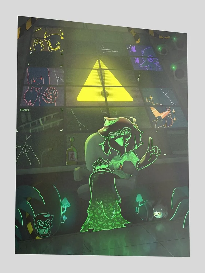 Welcome to The Toxic Cesspit Poster product image (1)
