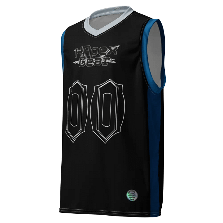 Cuban - Black - Recycled Unisex Basketball Jersey - Black HApex Gear Black Logo product image (1)