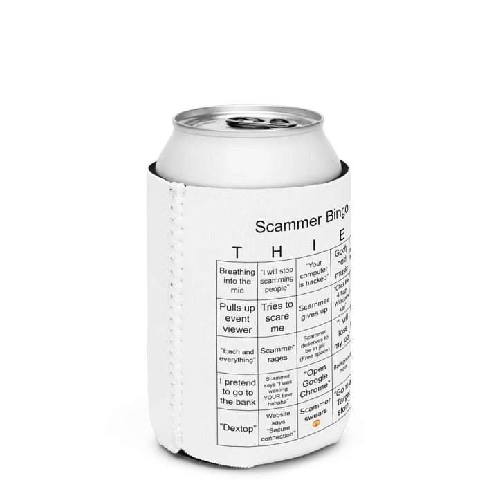 Scammer Bingo -Can Sleeve product image (2)