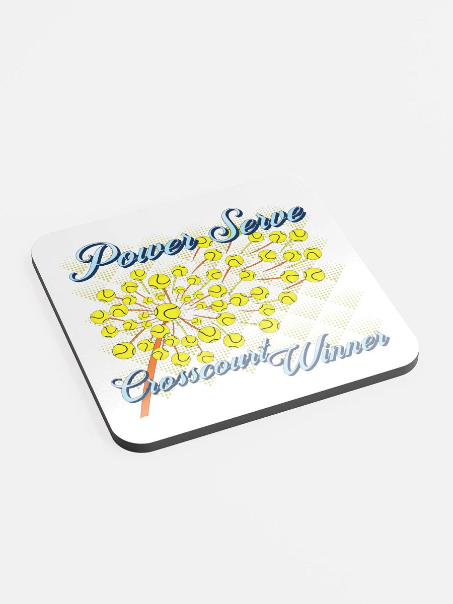 Dandelion Tennis Power Server Crosscourt Winner Dream Coaster Set product image (3)