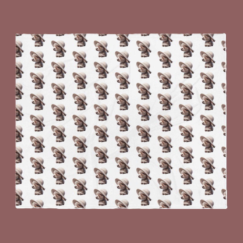 Donkey Vibes Throw Blanket product image (2)