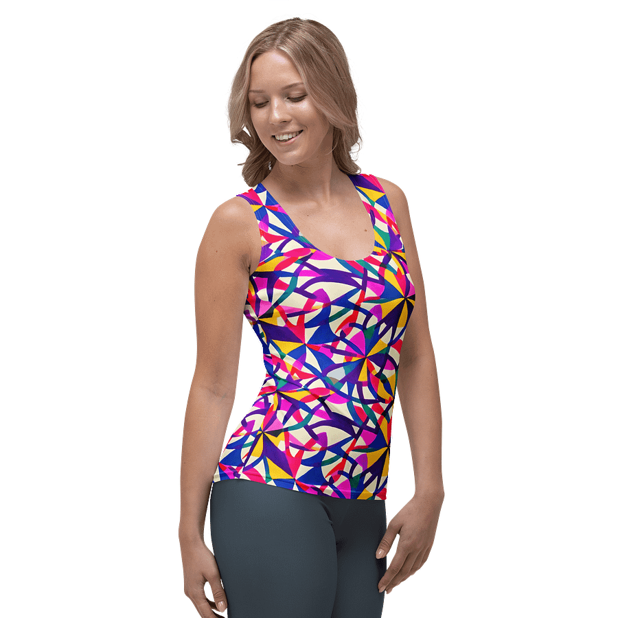 Rainbow Shapes Tank Top product image (4)