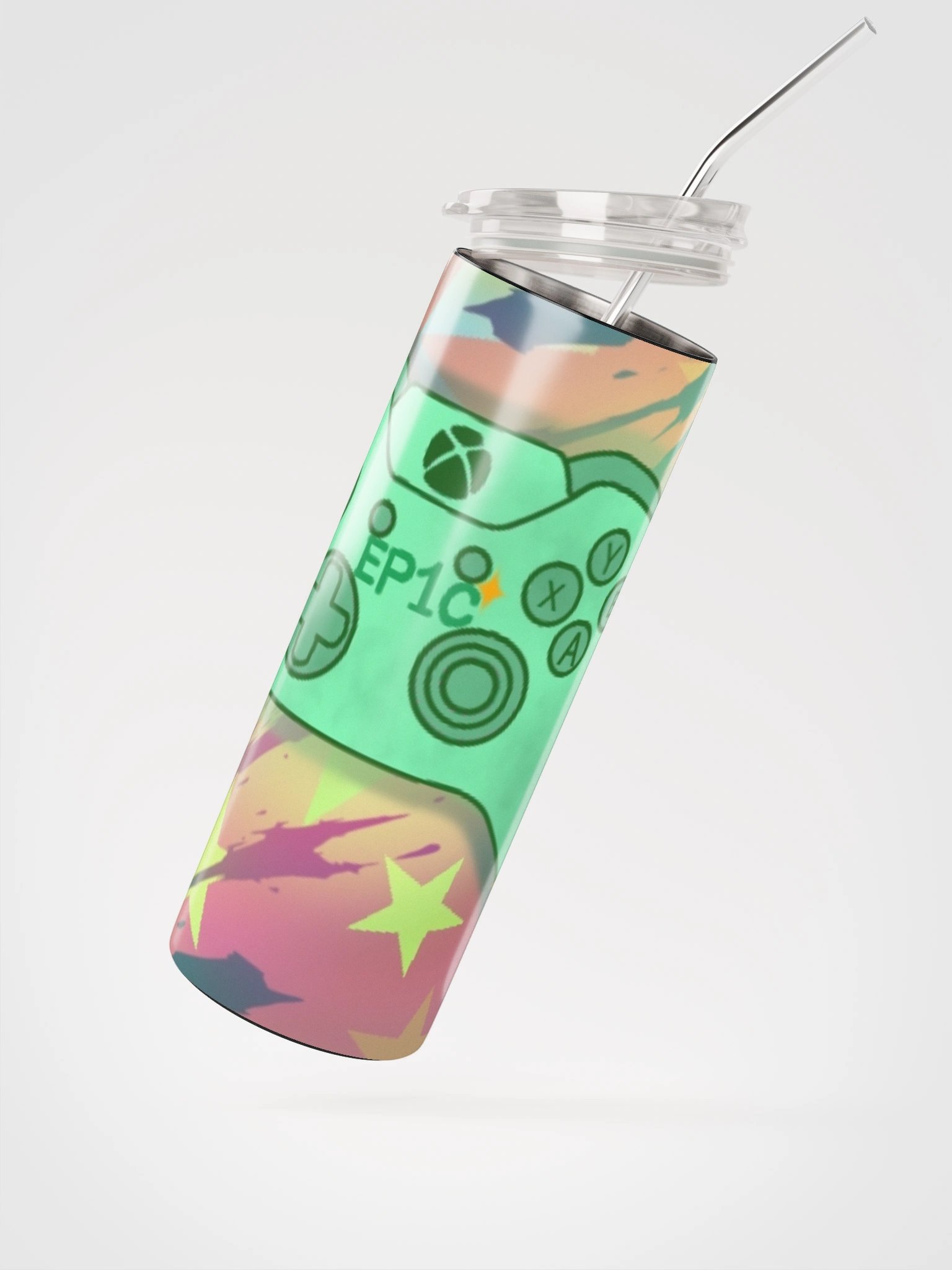 The ep1c_plays metal tumbler product image (2)