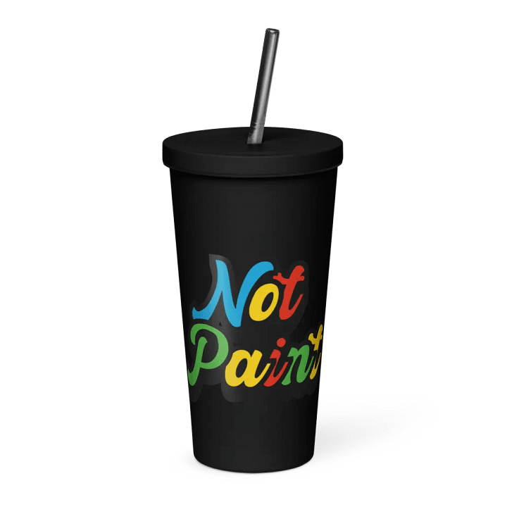 Non Suspicious Cup and Straw product image (1)