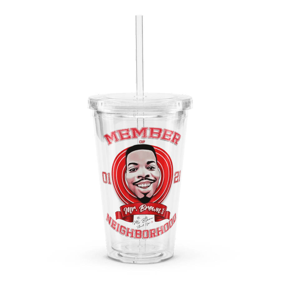Mr. Brown's Neighborhood Tumbler product image (1)