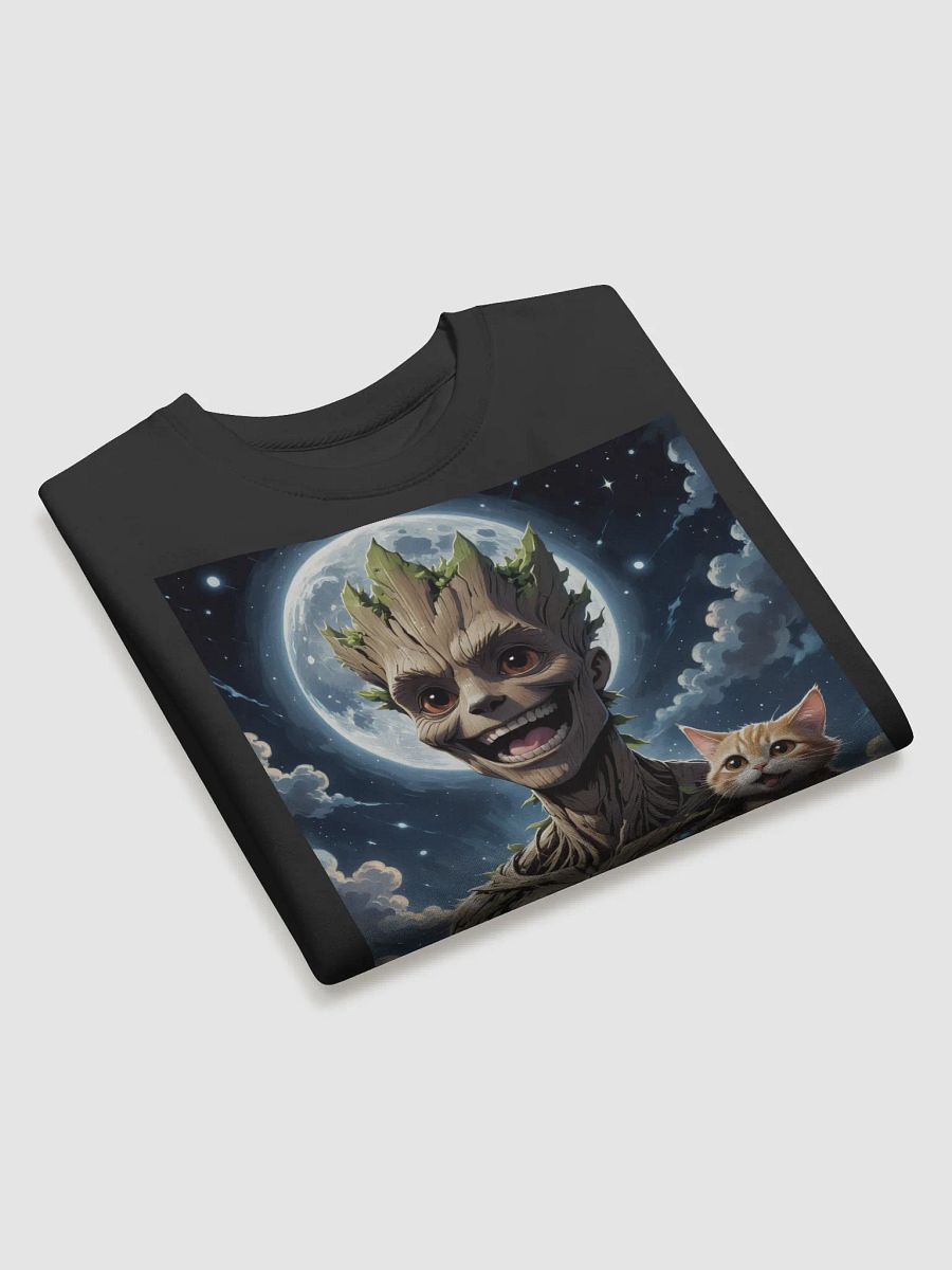 Groot and His Cat Sweat Shirt product image (3)