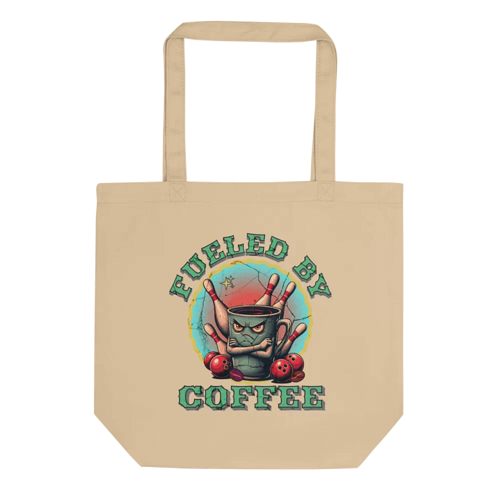 Fueled by Coffee Bowling Tote Bag product image (1)