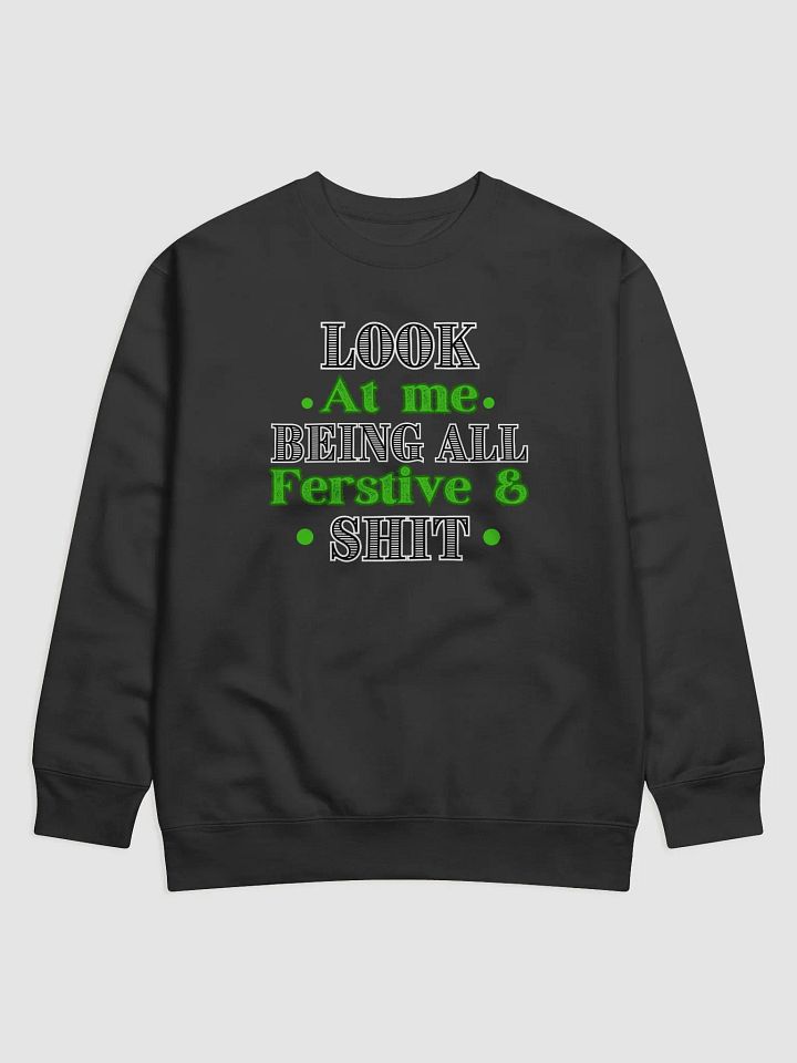 Festive Vibes Cotton Sweatshirt product image (1)