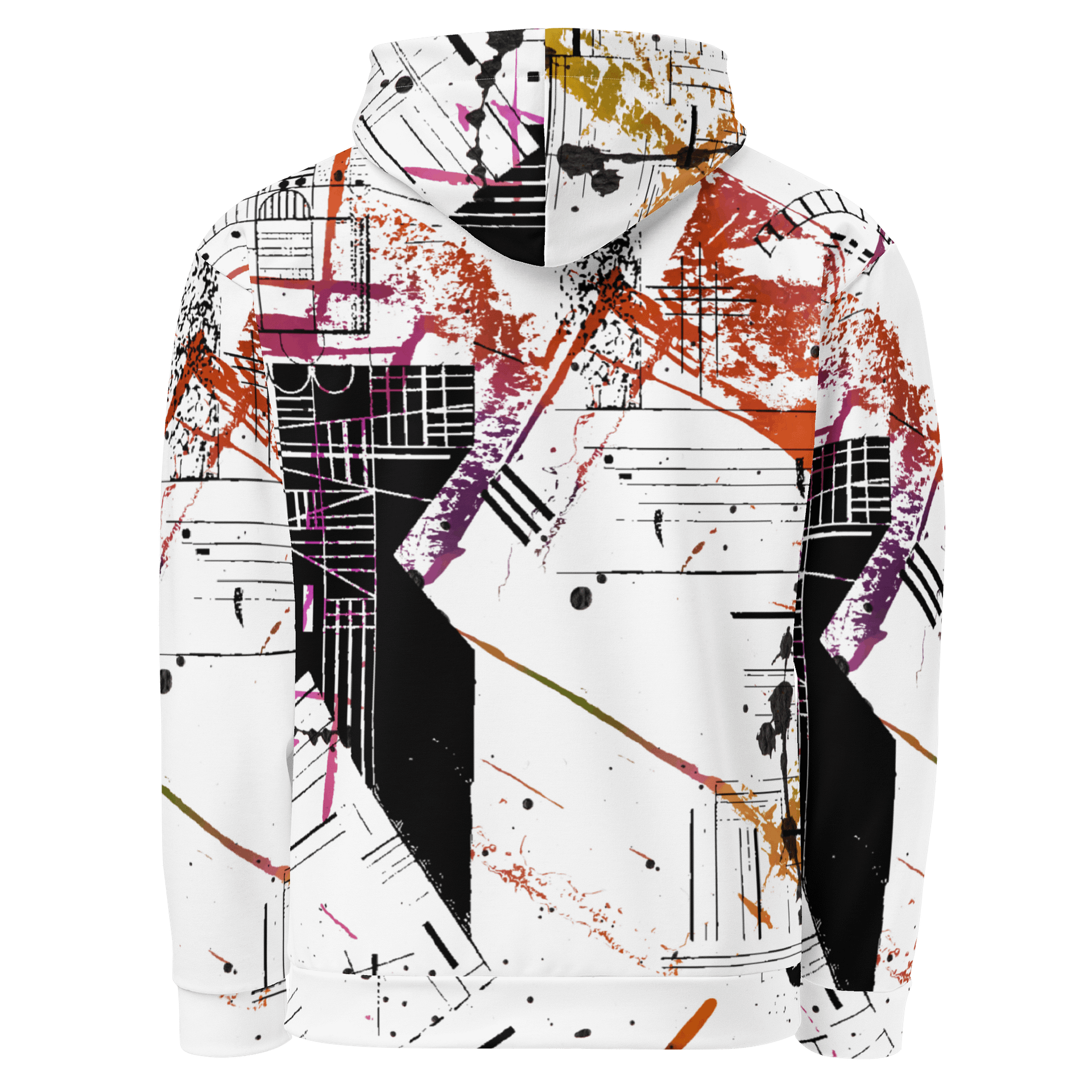 Ritmo Urbano (Urban Rhythm) Eco-Friendly Canvas Hoodie product image (3)