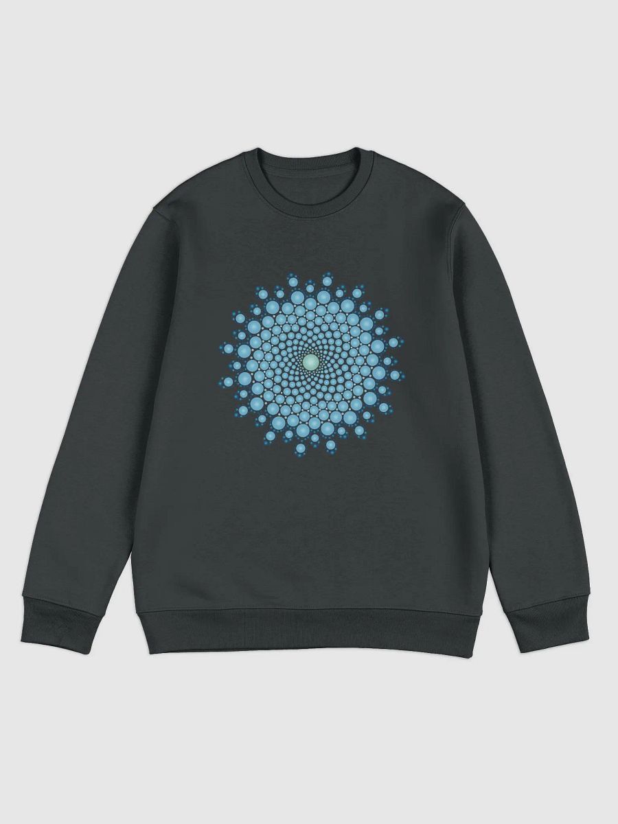 Blue Dot Mandala Unisex Eco Sweatshirt product image (1)