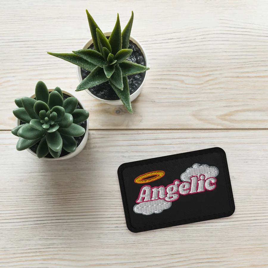 Angelic Embroidered Patch product image (4)