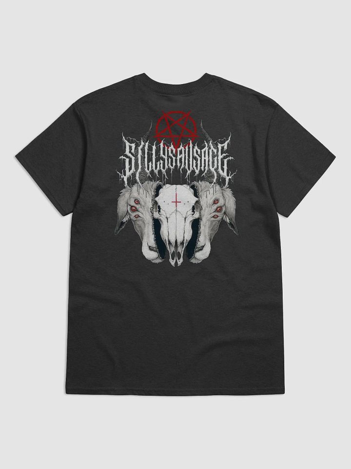 Sillysau5age Deathmetal T-Shirt (red) product image (2)