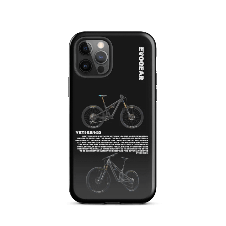 Black SB140 iPhone Case product image (2)