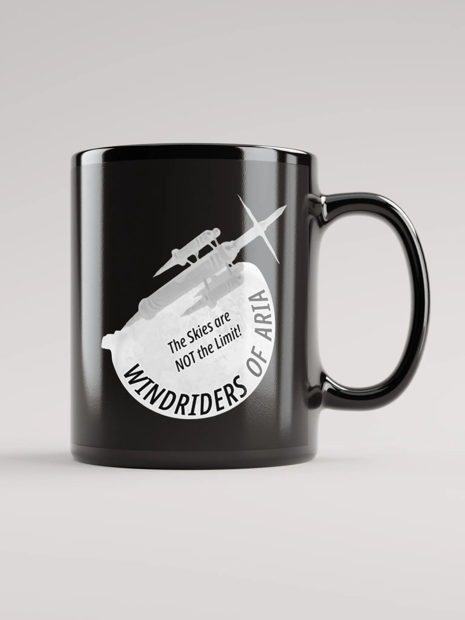 WindRiders White Logo Mug product image (1)