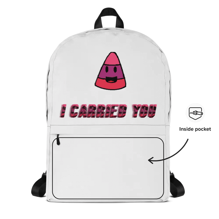 I CARRIED YOU - Backpack product image (2)