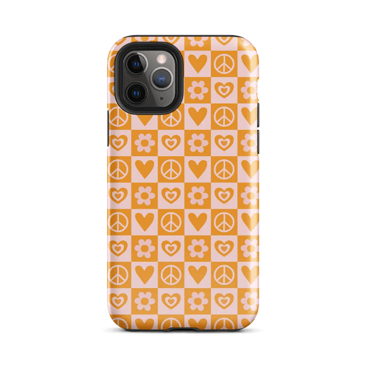 Peace, Love, and Harmony Tough Case for iPhone® product image (27)