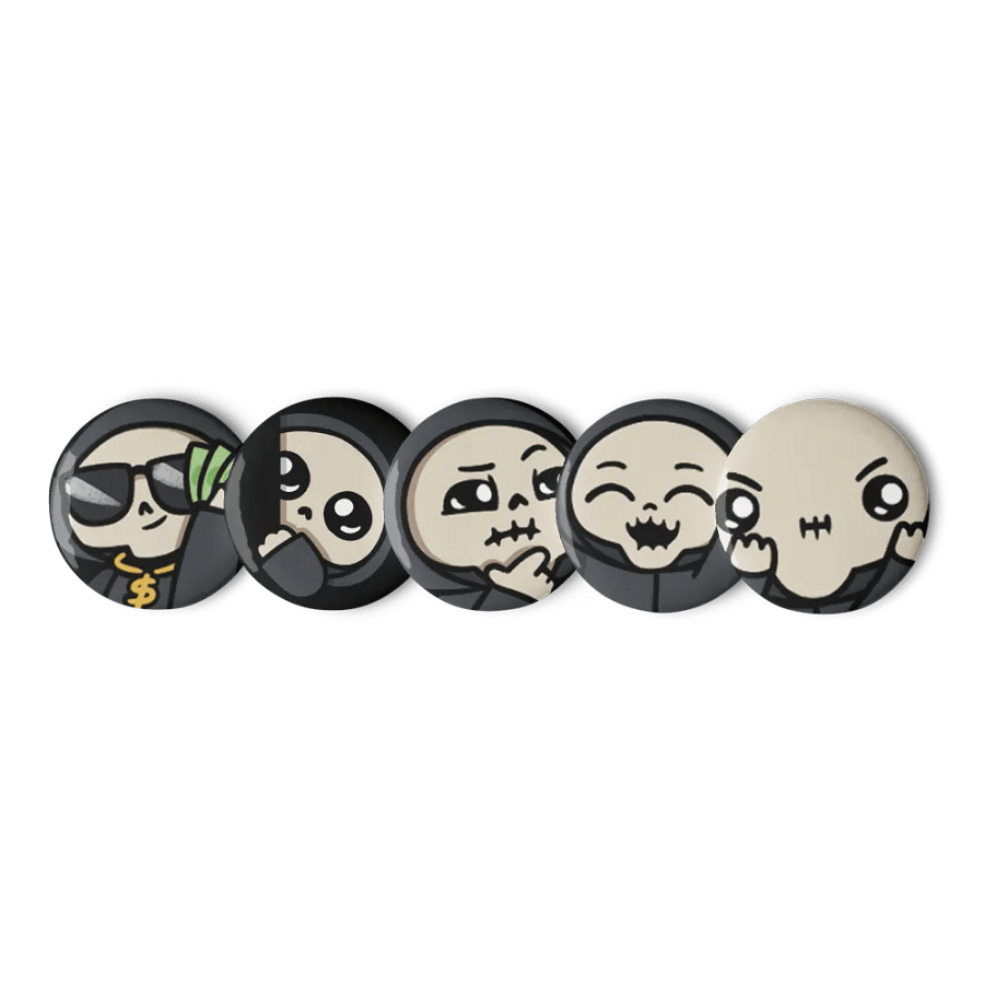 Skullboy Pin Set #2 product image (4)