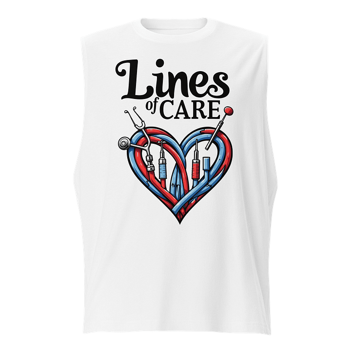 Care Lines Heart Muscle Tank product image (1)