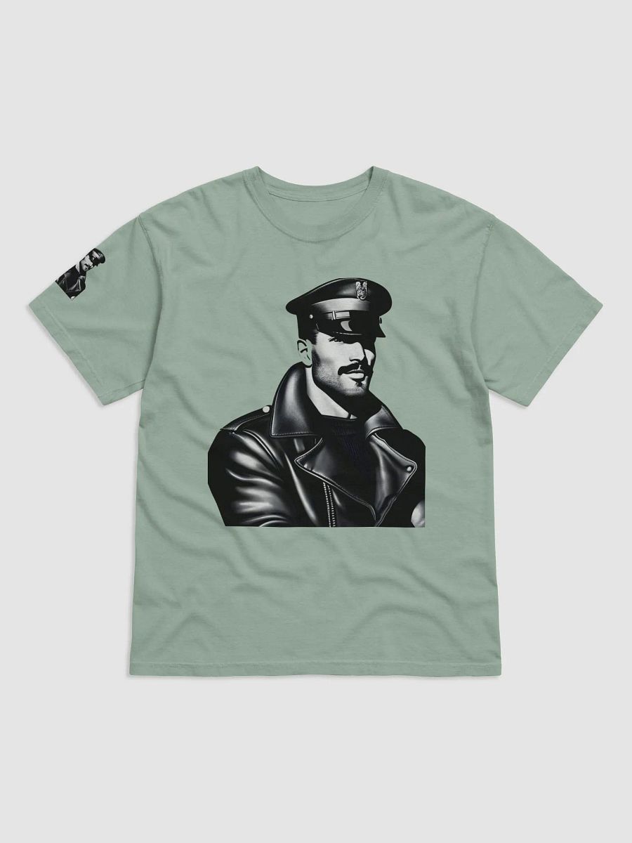Iconic Logo 1940 Mustached Leather Daddy Fighter Pilot Gay Pride T Shirt product image (1)