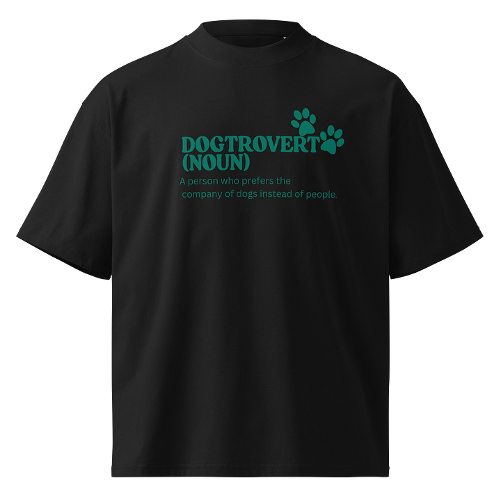 Dogtrovert Oversized T-Shirt product image (1)