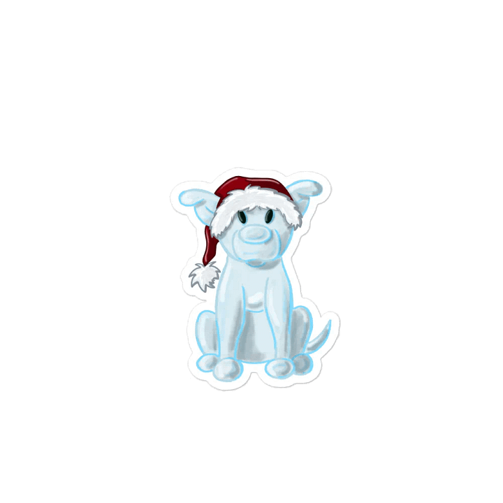 Snow Pup Magnet product image (2)