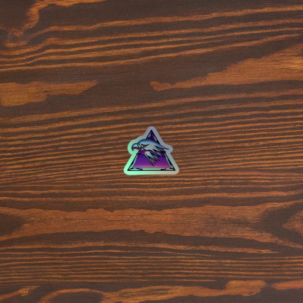 SilverHawks Hawk Emblem Holofoil Sticker product image (5)