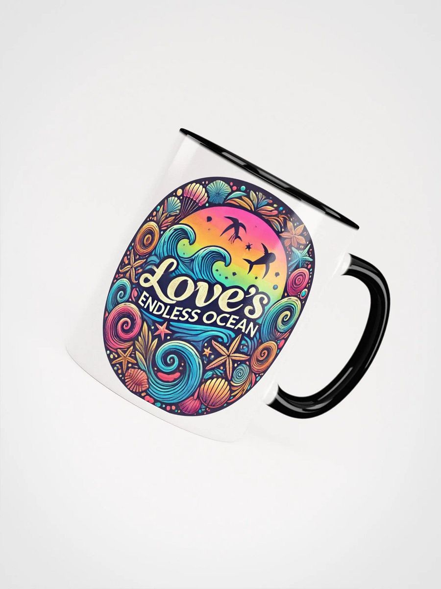 Endless Ocean Sunset Ceramic Mug product image (50)