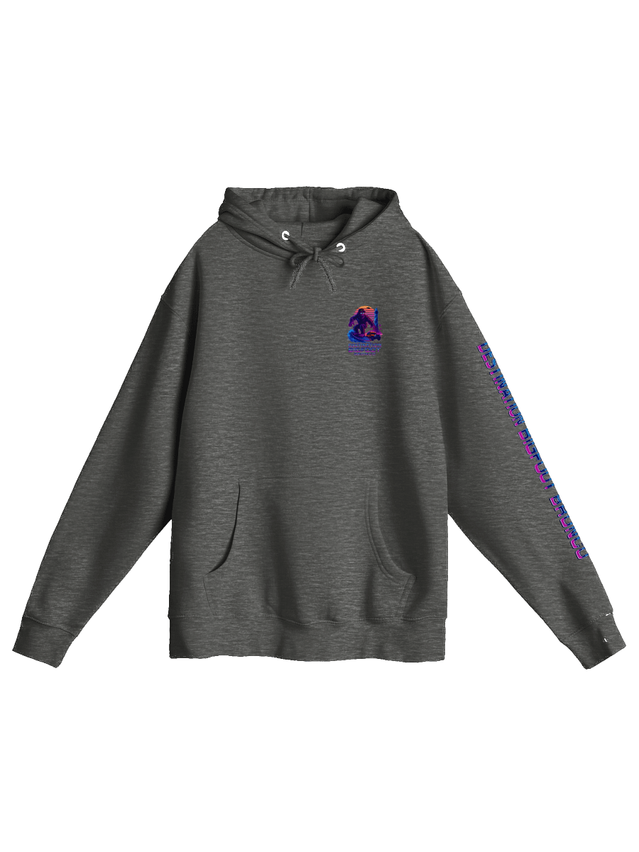 Bigfoot Bronco Synthwave Hoodie (Multiple Colors Available) product image (13)