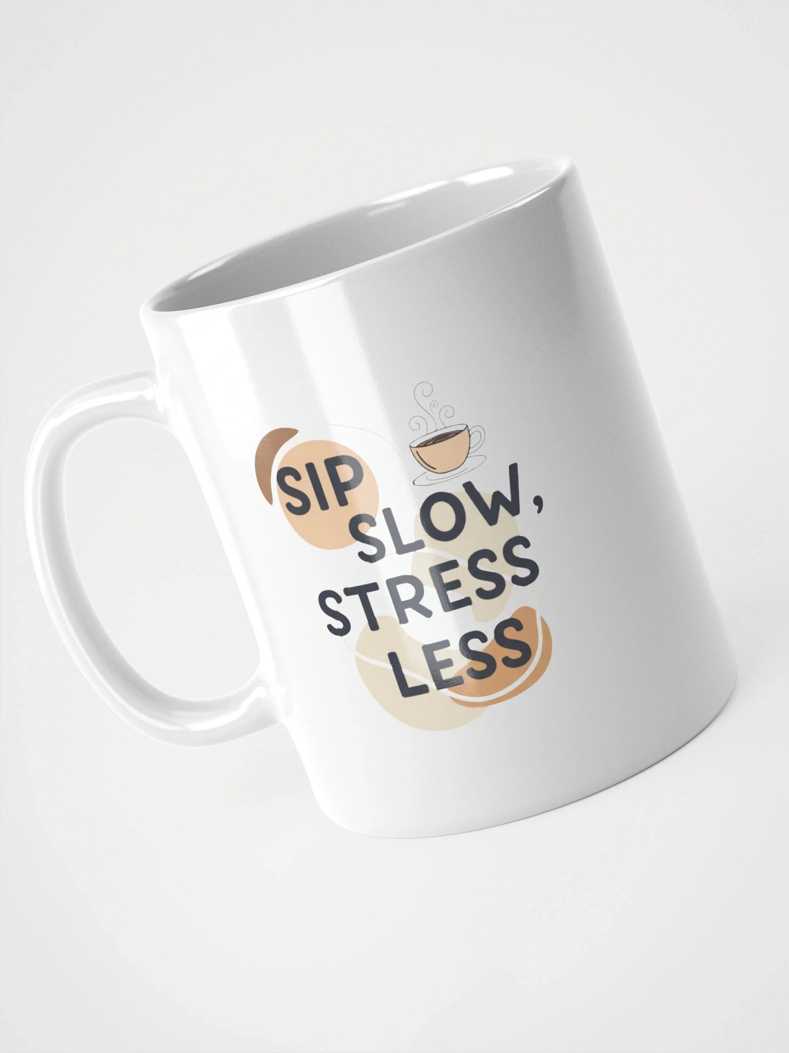 Sip Slow Stress Less Mug – Relaxing Coffee & Tea Cup for Mindfulness & Stress Relief product image (4)